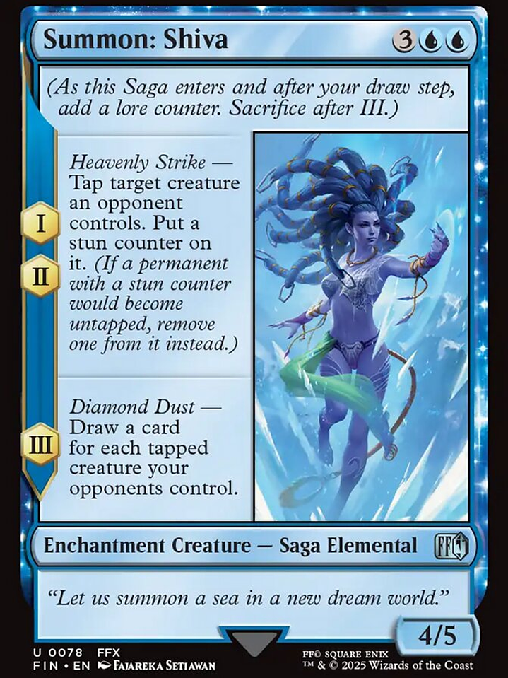 Summon: Shiva (Final Fantasy) 1