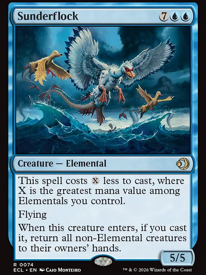 Sunderflock (Lorwyn Eclipsed) 1