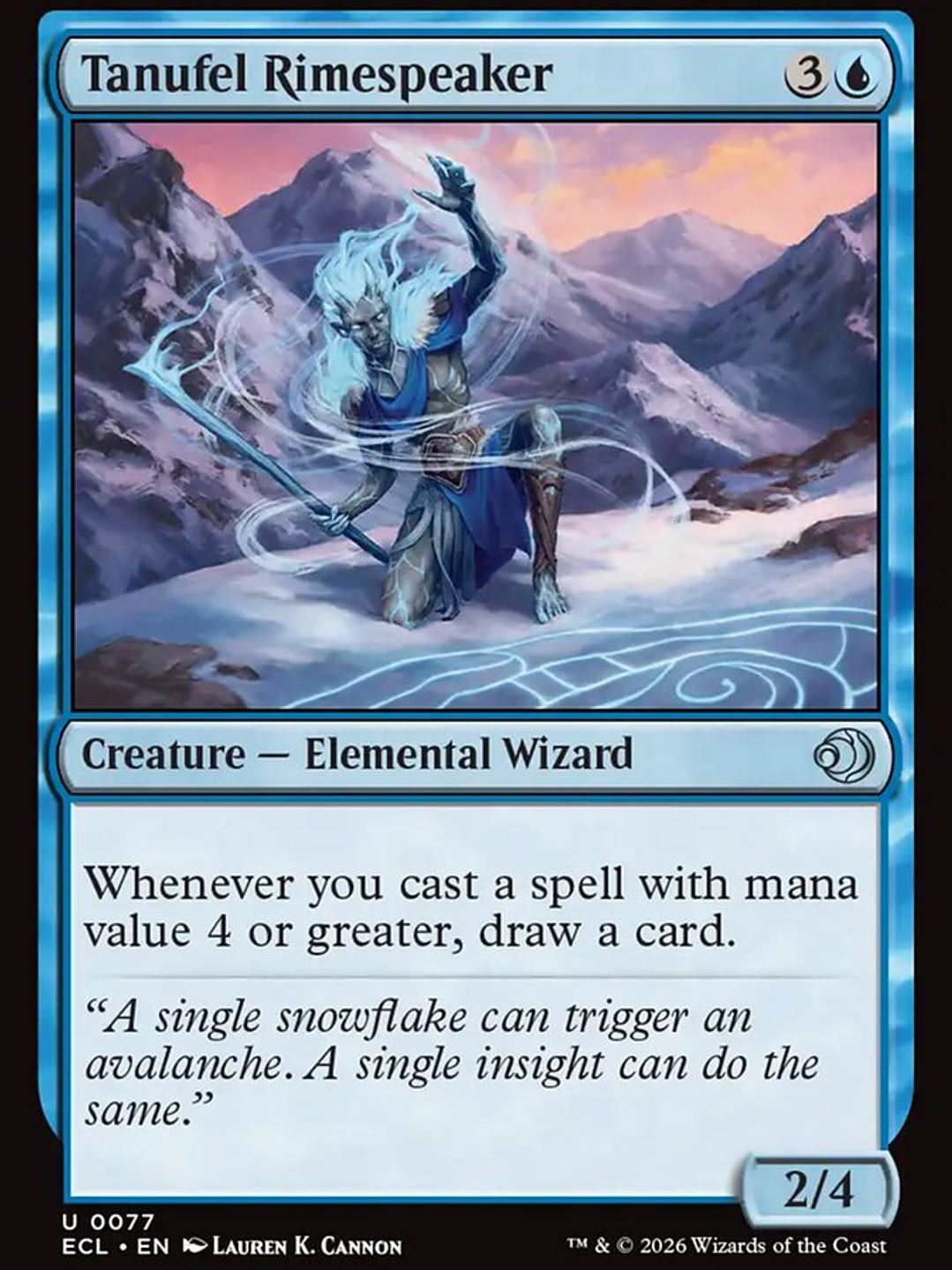 Tanufel Rimespeaker (Lorwyn Eclipsed) 1