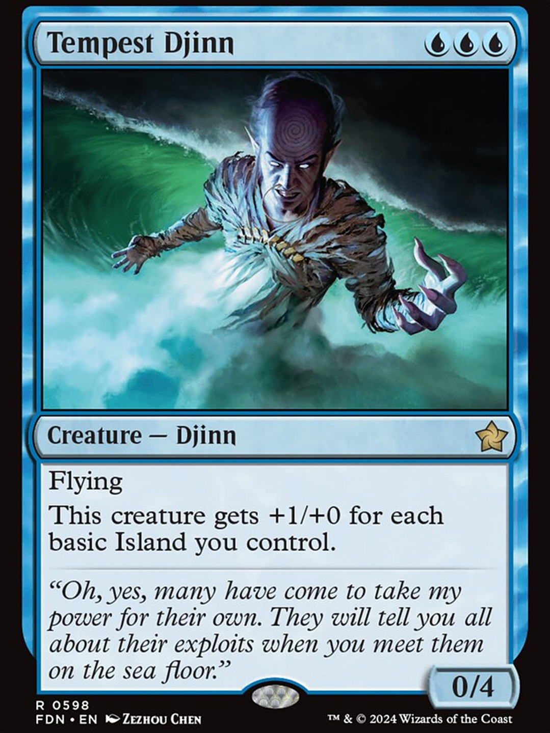 Tempest Djinn (Foundations) 1