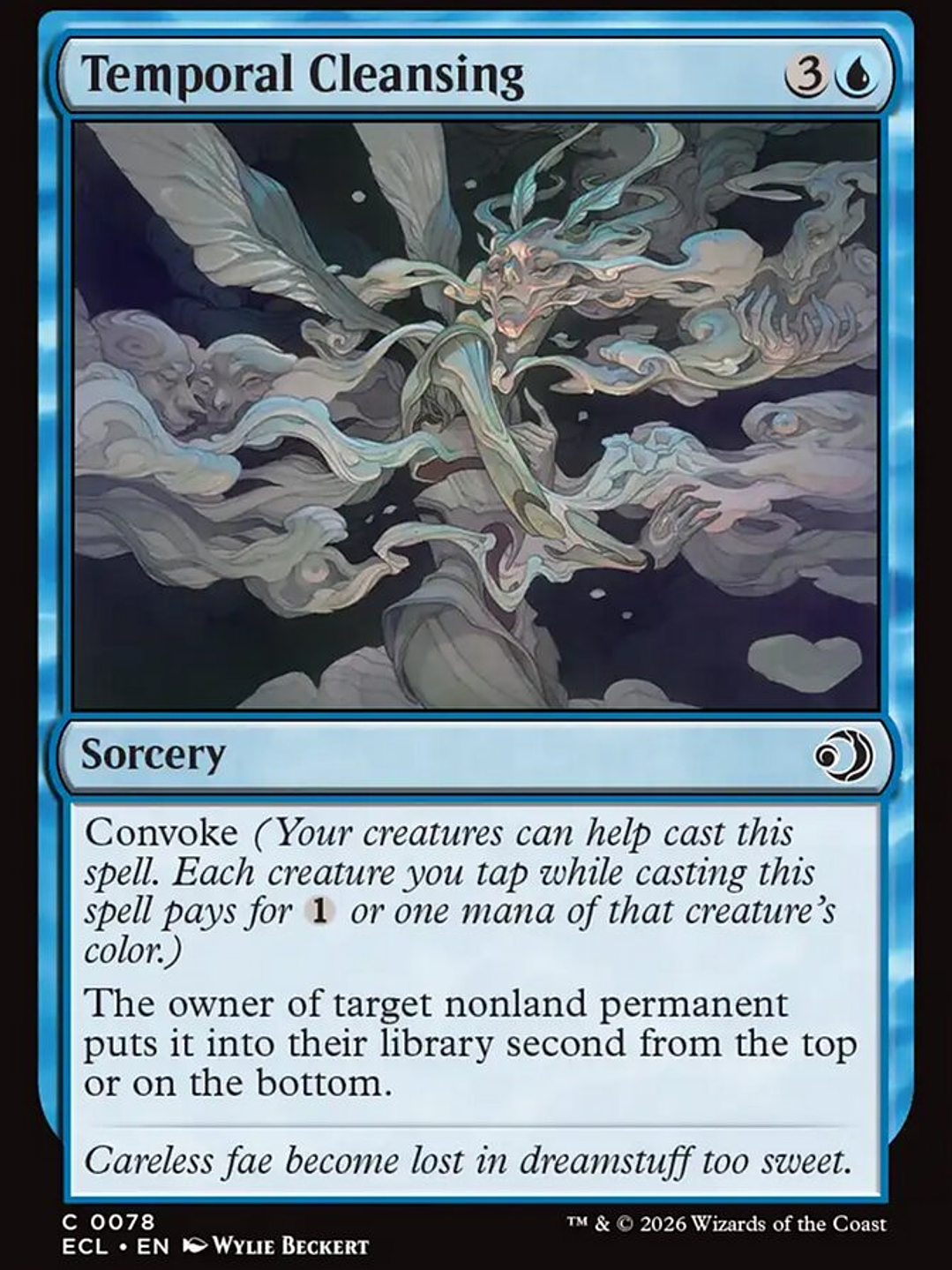 Temporal Cleansing (Lorwyn Eclipsed) 1