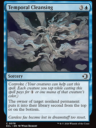 Temporal Cleansing (Lorwyn Eclipsed)
