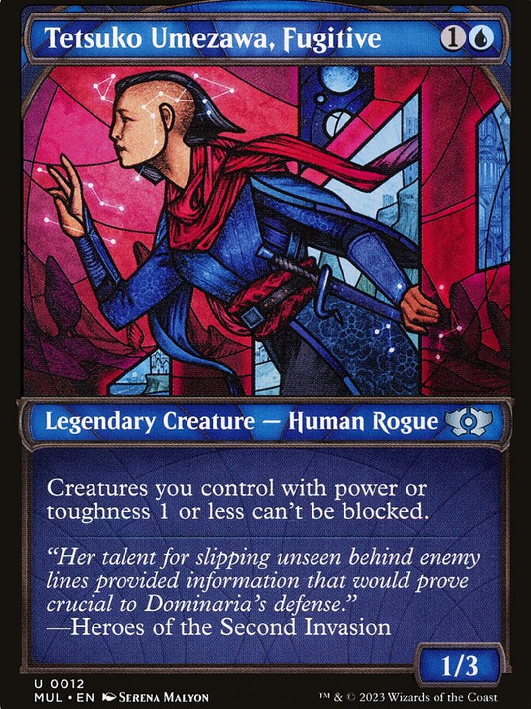 Tetsuko Umezawa, Fugitive (Multiverse Legends) 1