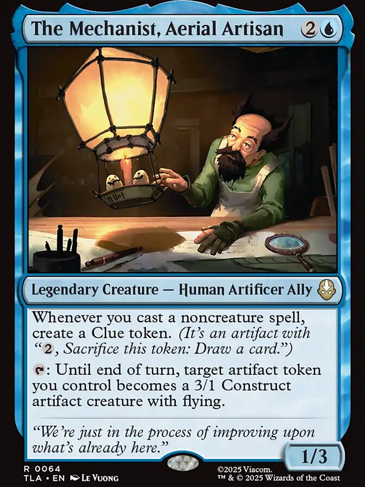 The Mechanist, Aerial Artisan (Avatar: The Last Airbender) 1