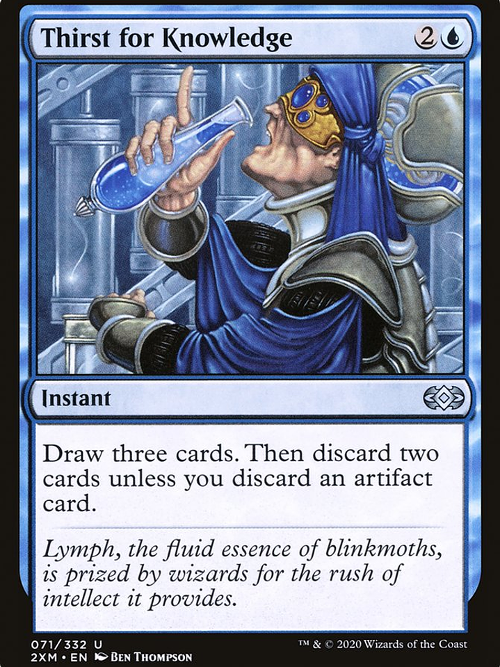 Thirst for Knowledge (Double Masters) 1