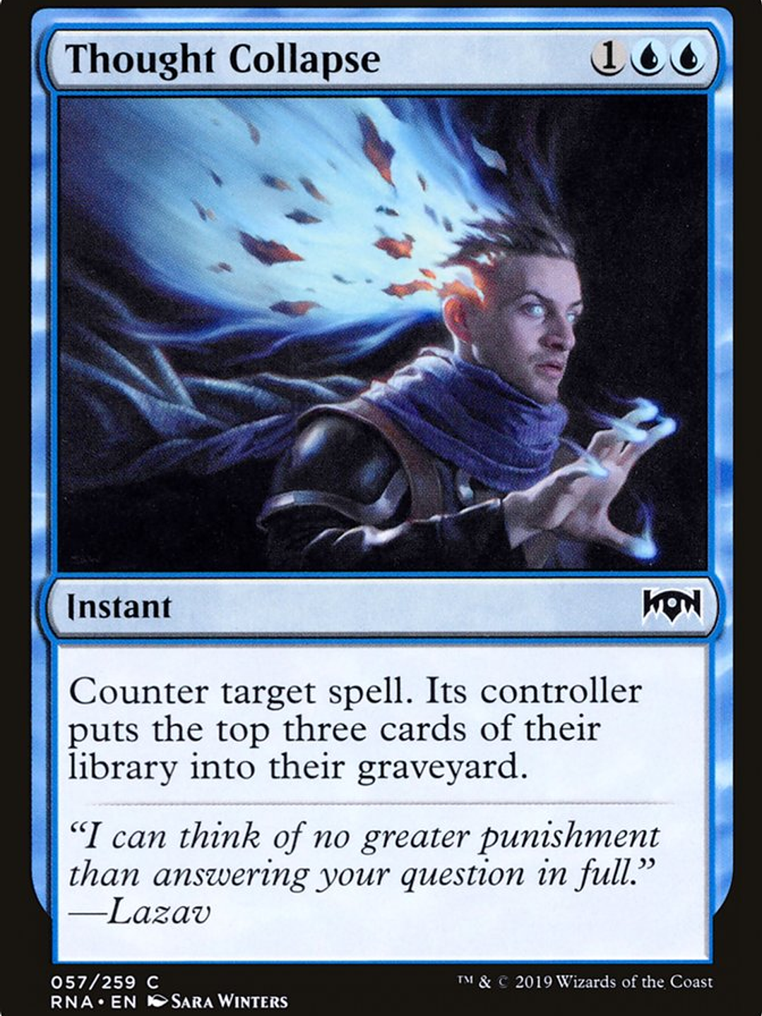 Thought Collapse (Ravnica Allegiance) 1