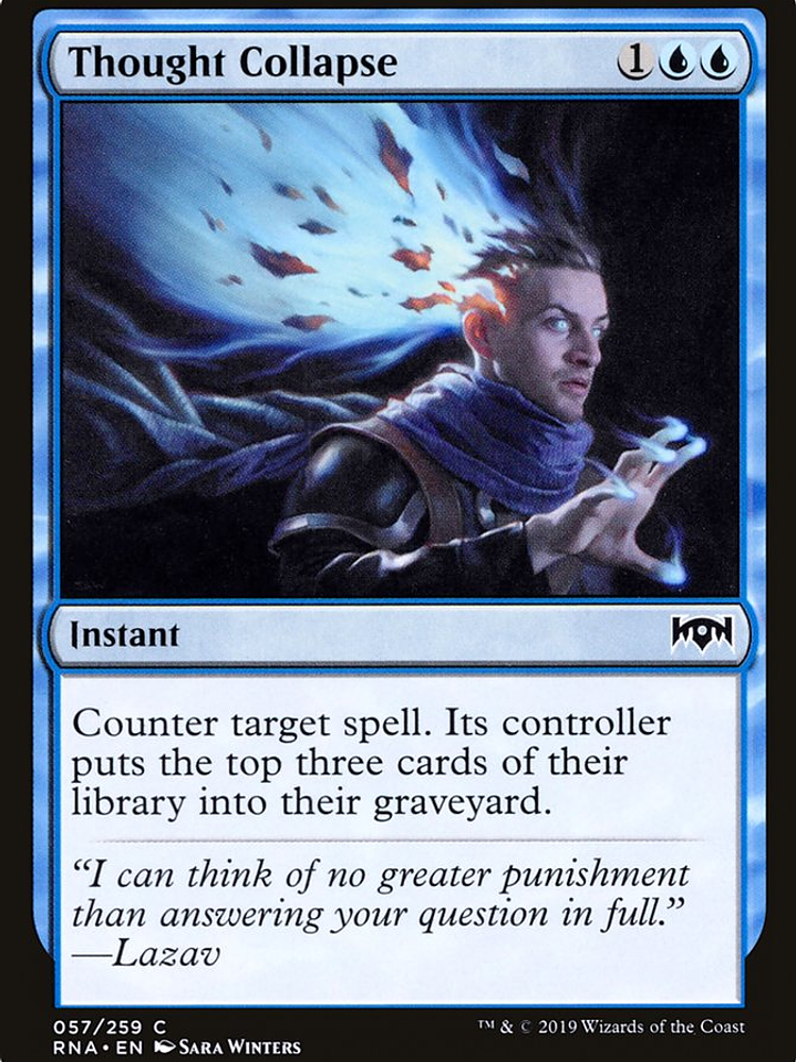 Thought Collapse (Ravnica Allegiance) 1