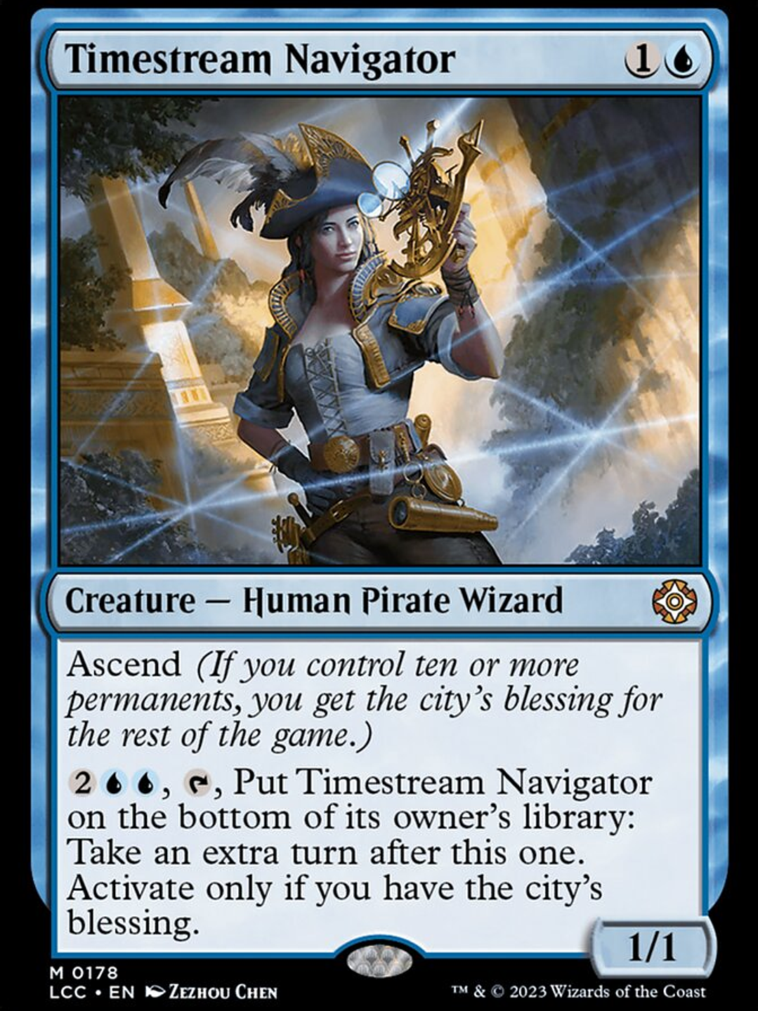 Timestream Navigator (The Lost Caverns of Ixalan Commander) 1