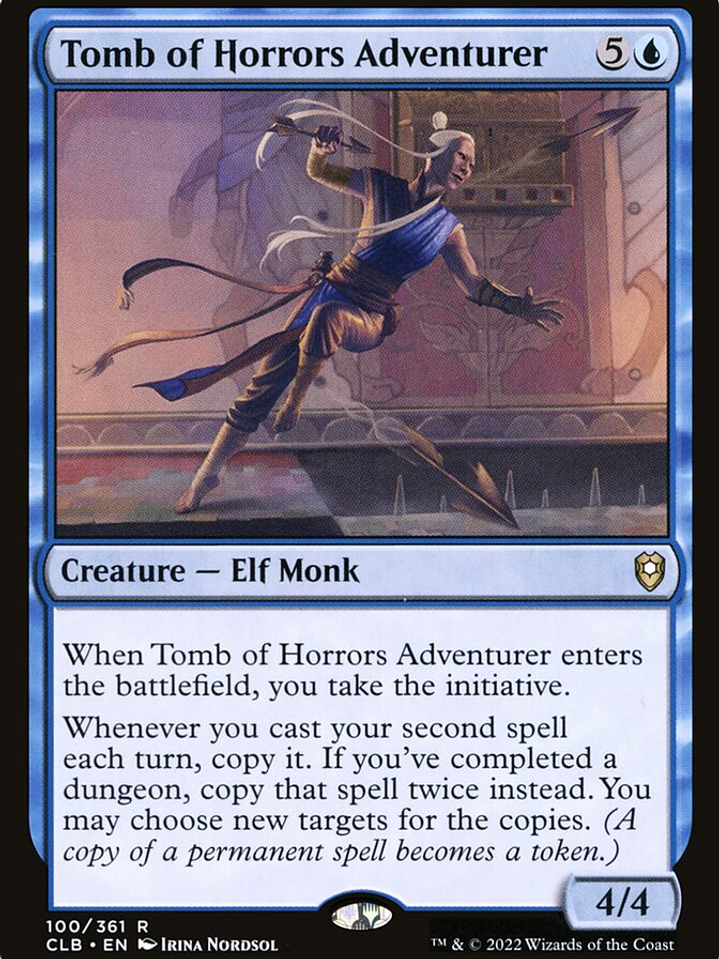Tomb of Horrors Adventurer (Commander Legends: Battle for Baldur's Gate) 1