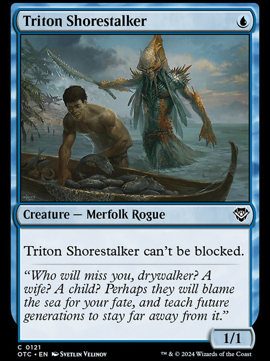 Triton Shorestalker (Outlaws of Thunder Junction Commander) 1