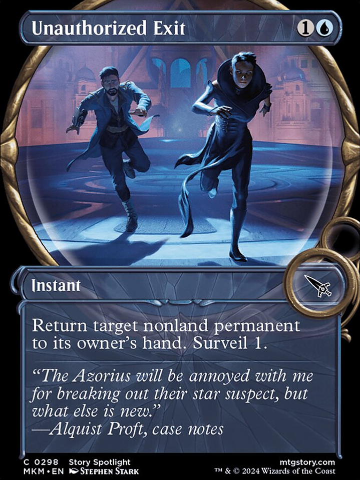 Unauthorized Exit (Murders at Karlov Manor) 1