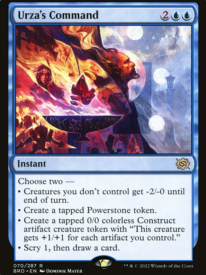 Urza's Command (The Brothers' War) 1