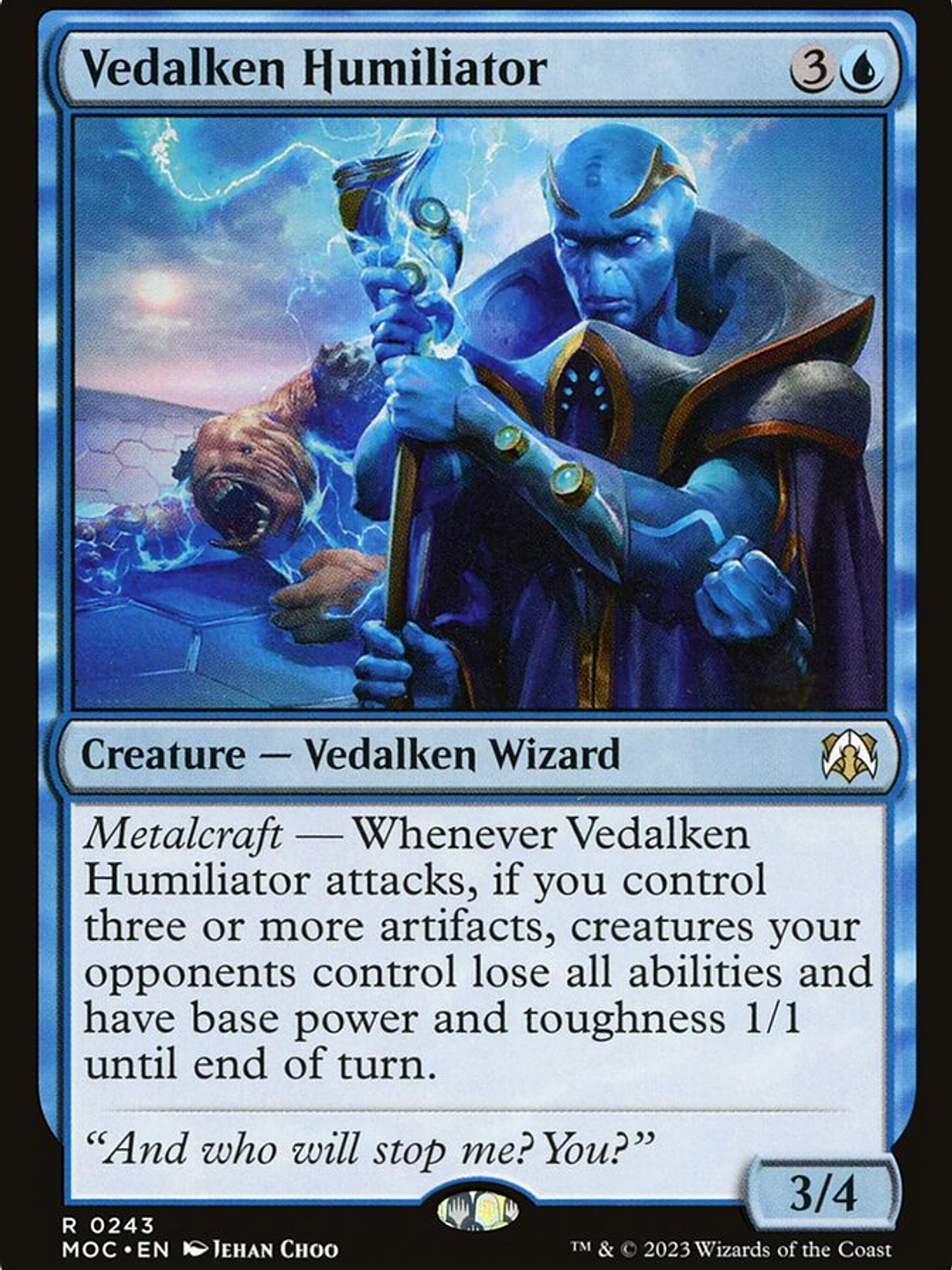 Vedalken Humiliator (March of the Machine Commander) 1
