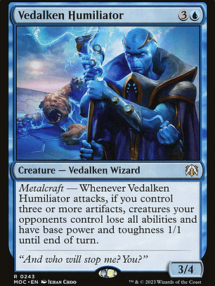 Vedalken Humiliator (March of the Machine Commander)