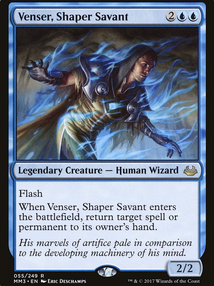 Venser, Shaper Savant (Modern Masters 2017) 1