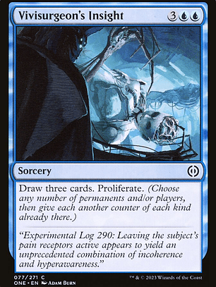 Vivisurgeon's Insight (Phyrexia: All Will Be One)