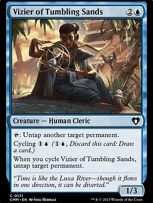 Vizier of Tumbling Sands (Commander Masters)