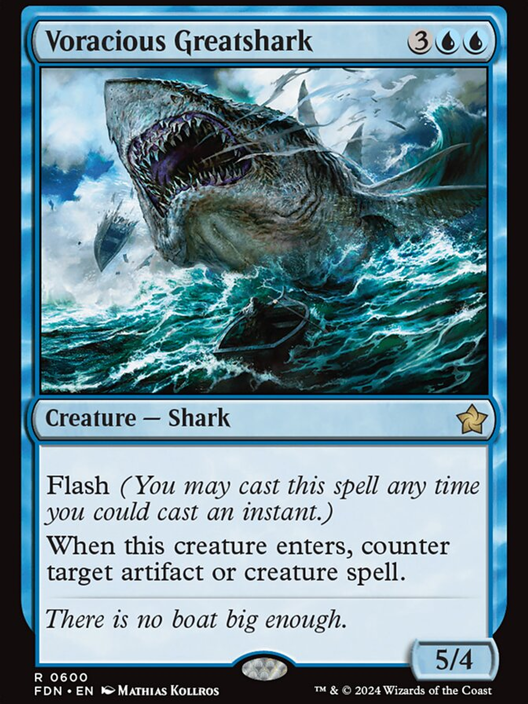 Voracious Greatshark (Foundations) 1