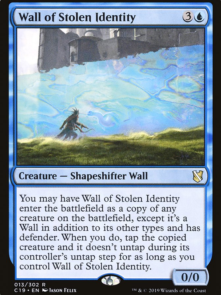 Wall of Stolen Identity (Commander 2019) 1