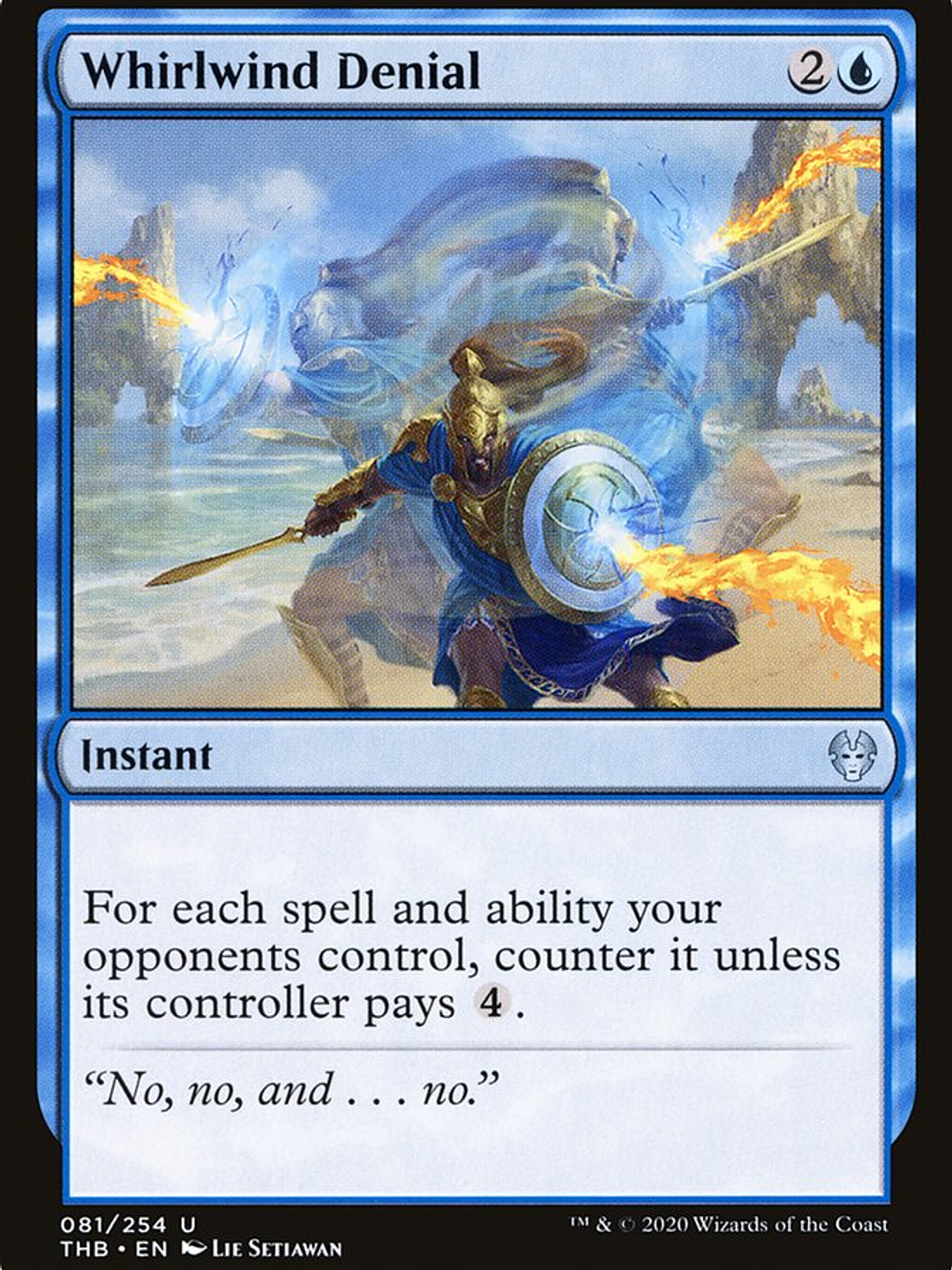 Whirlwind Denial (Theros Beyond Death) 1