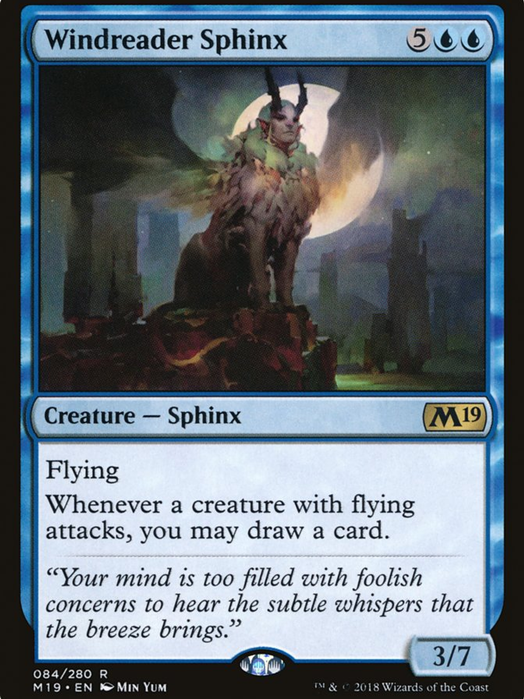 Windreader Sphinx (Core Set 2019) 1