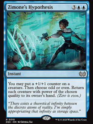 Zimone's Hypothesis (Duskmourn: House of Horror Commander)