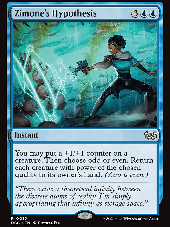 Zimone's Hypothesis (Duskmourn: House of Horror Commander) 1