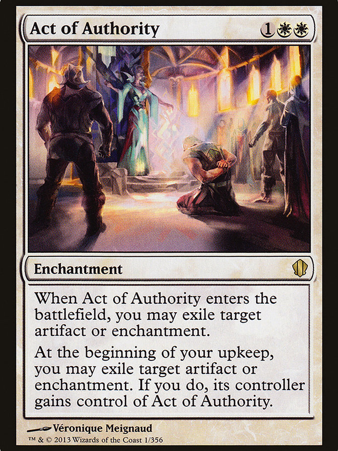 Act of Authority (Commander 2013) 1