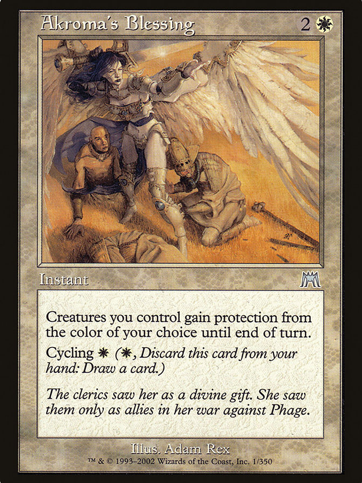 Akroma's Blessing (Onslaught) 1