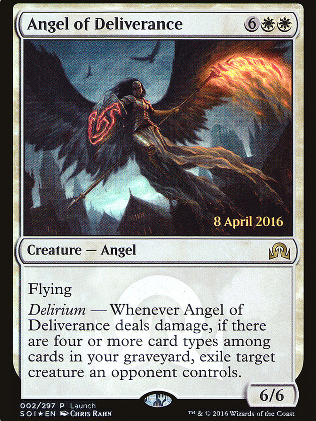 Angel of Deliverance (Shadows over Innistrad Promos) 1