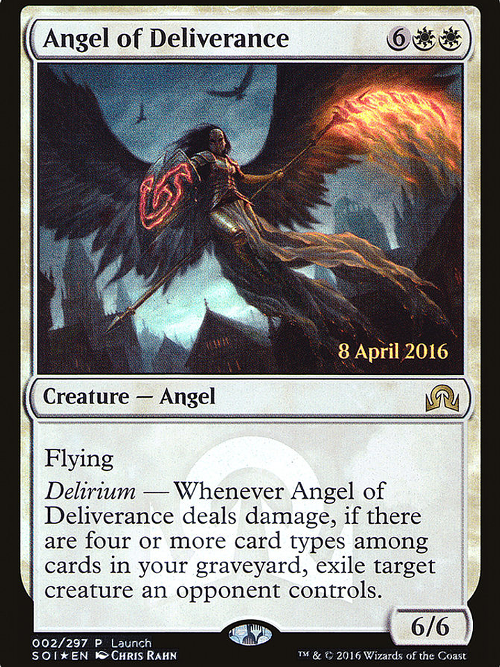 Angel of Deliverance (Shadows over Innistrad Promos) 1