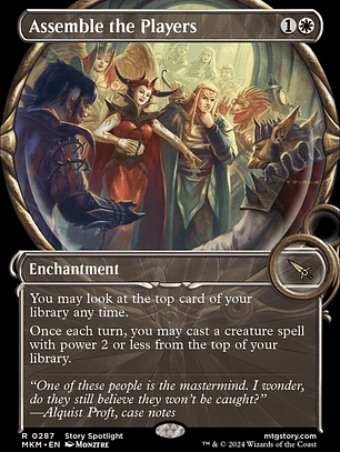 Assemble the Players (Murders at Karlov Manor)