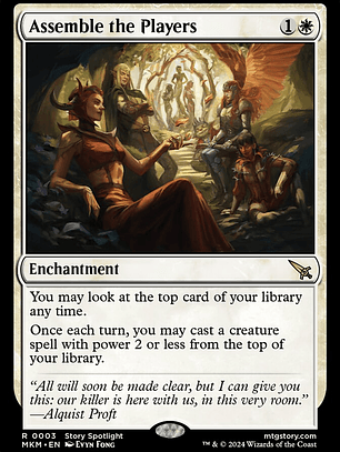 Assemble the Players (Murders at Karlov Manor)