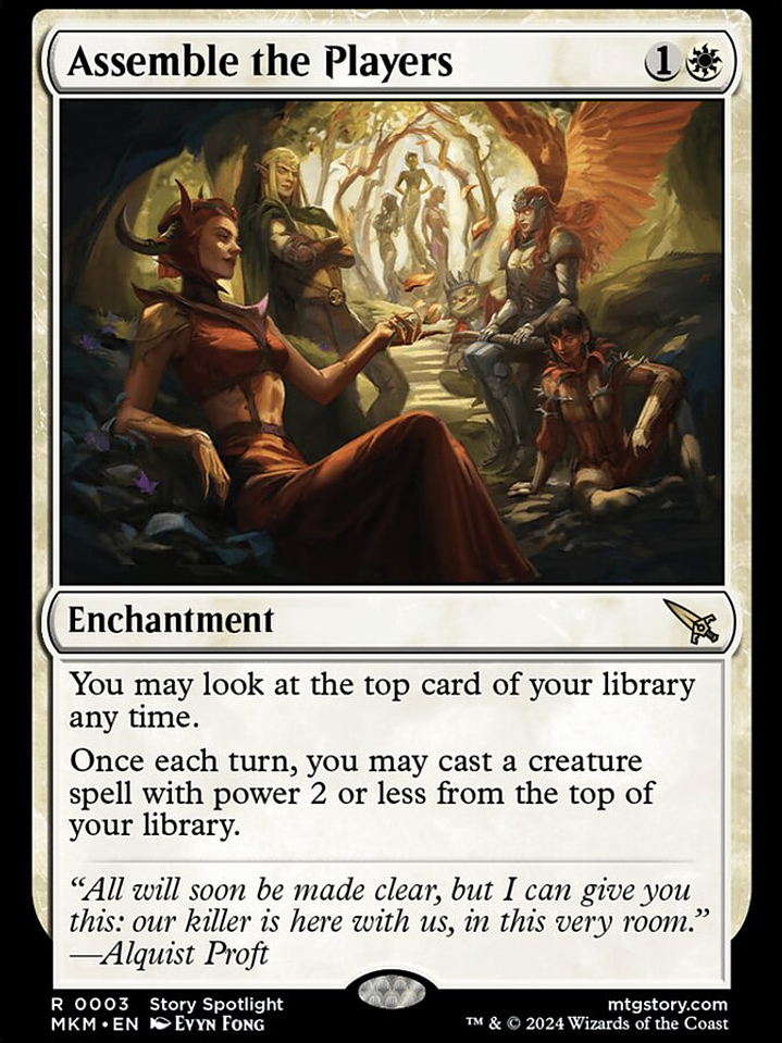 Assemble the Players (Murders at Karlov Manor) 1