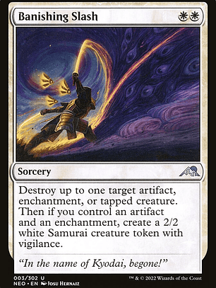 Banishing Slash (Kamigawa: Neon Dynasty)