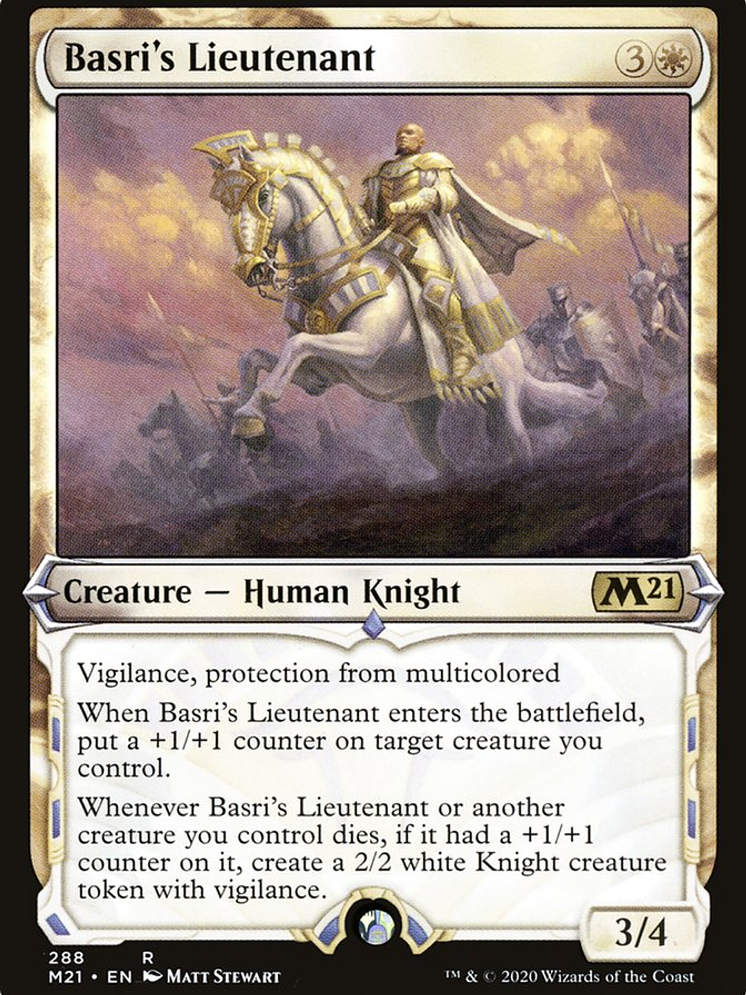 Basri's Lieutenant (Core Set 2021) 1