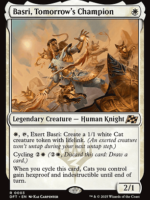 Basri, Tomorrow's Champion (Aetherdrift)