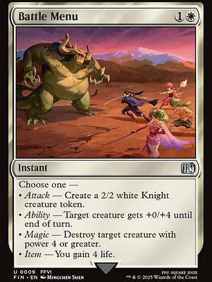 Battle Menu (Final Fantasy)