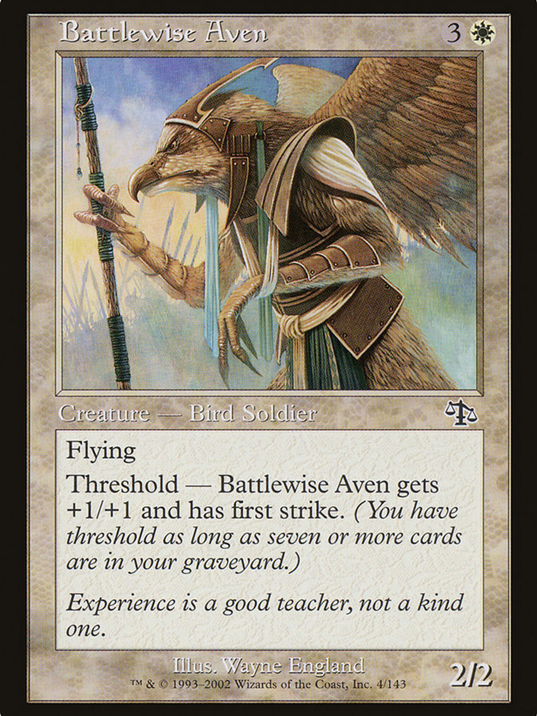 Battlewise Aven (Judgment) 1