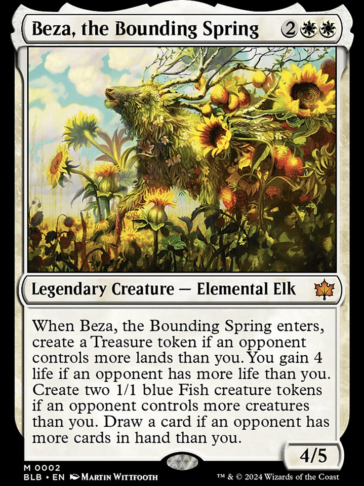 Beza, the Bounding Spring (Bloomburrow) 1