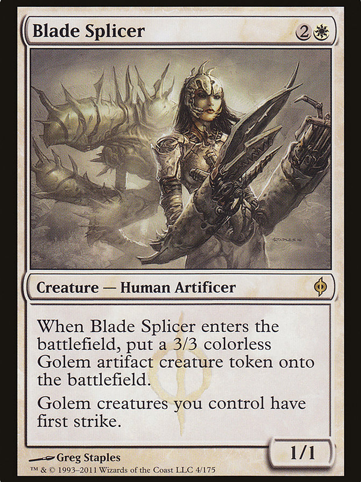 Blade Splicer (New Phyrexia) 1