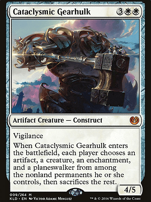 Cataclysmic Gearhulk (Kaladesh)