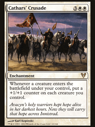 Cathars' Crusade (Avacyn Restored)