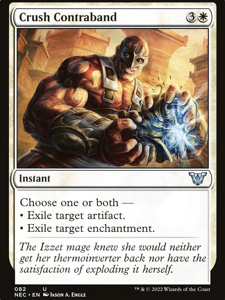 Crush Contraband (Neon Dynasty Commander) 1