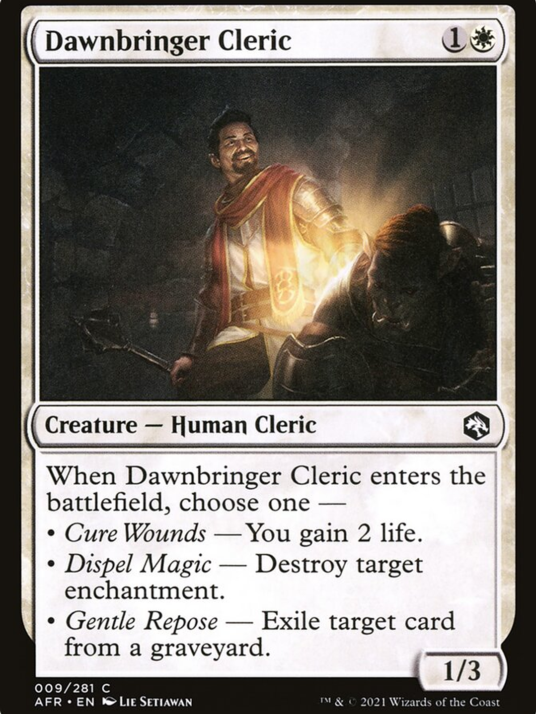 Dawnbringer Cleric (Adventures in the Forgotten Realms) 1