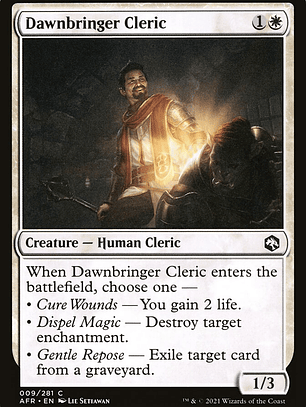 Dawnbringer Cleric (Adventures in the Forgotten Realms)