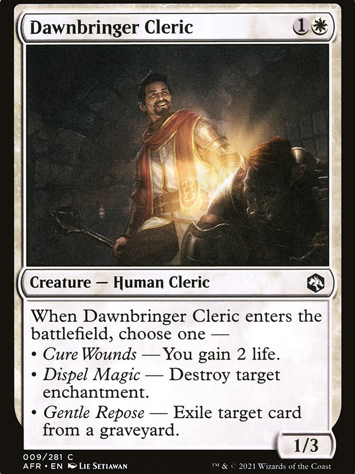 Dawnbringer Cleric (Adventures in the Forgotten Realms) 1