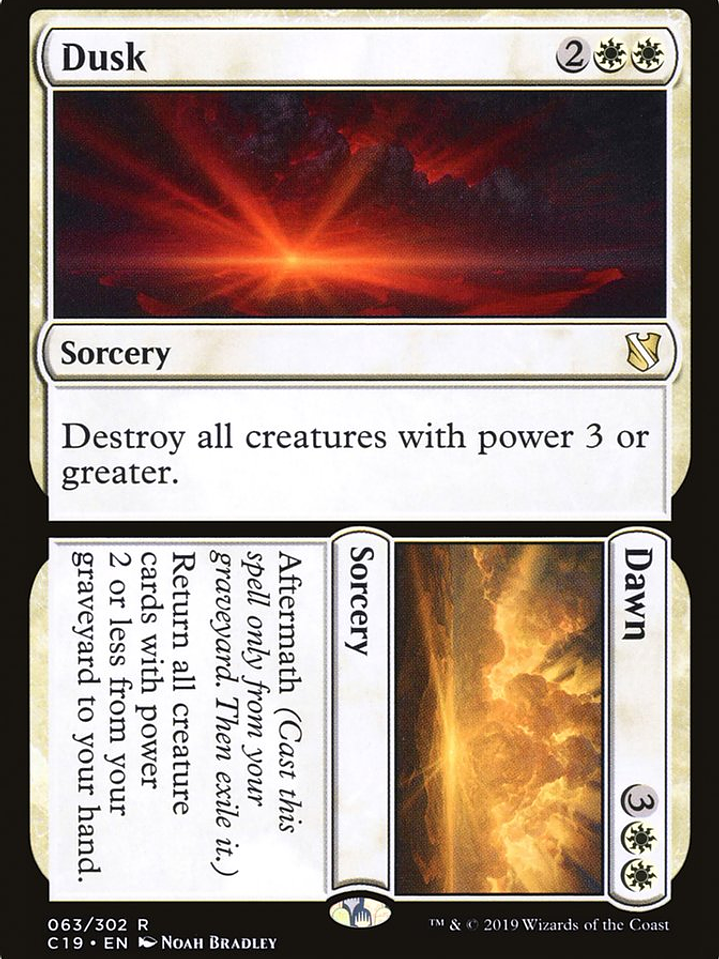 Dusk // Dawn (Commander 2019) 1