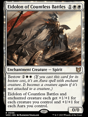 Eidolon of Countless Battles (Wilds of Eldraine Commander)