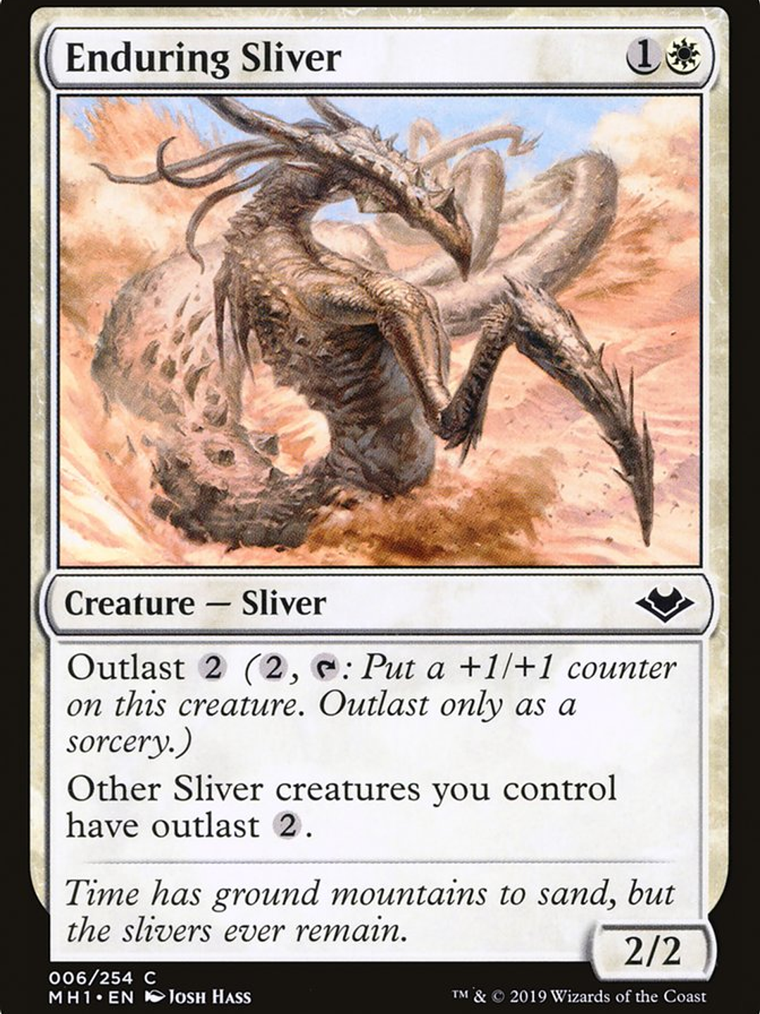Enduring Sliver (Modern Horizons) 1